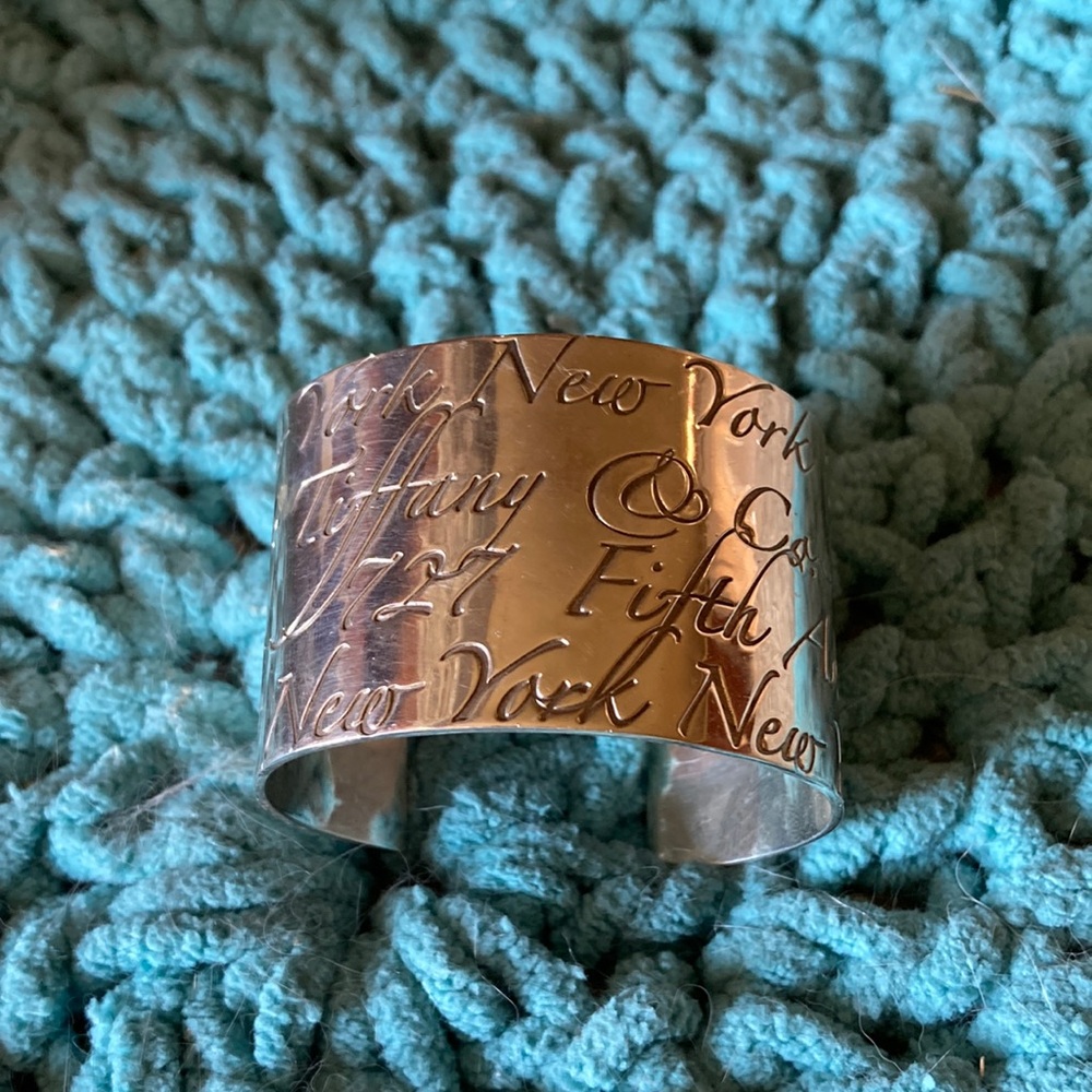 Tiffany large cuff bracelet